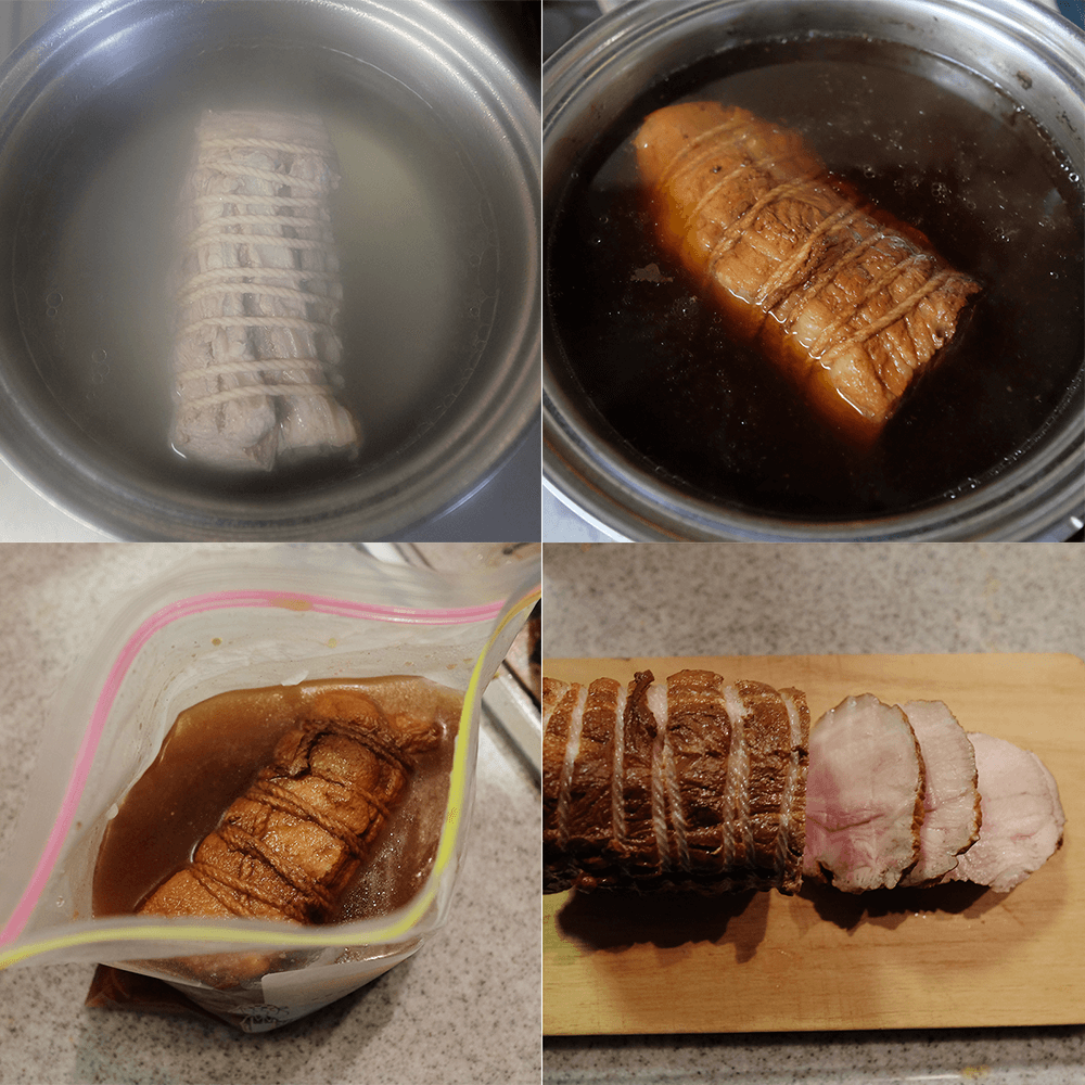 【超カンタンレシピ】豚バラブロックを紅茶で煮る『紅茶豚』